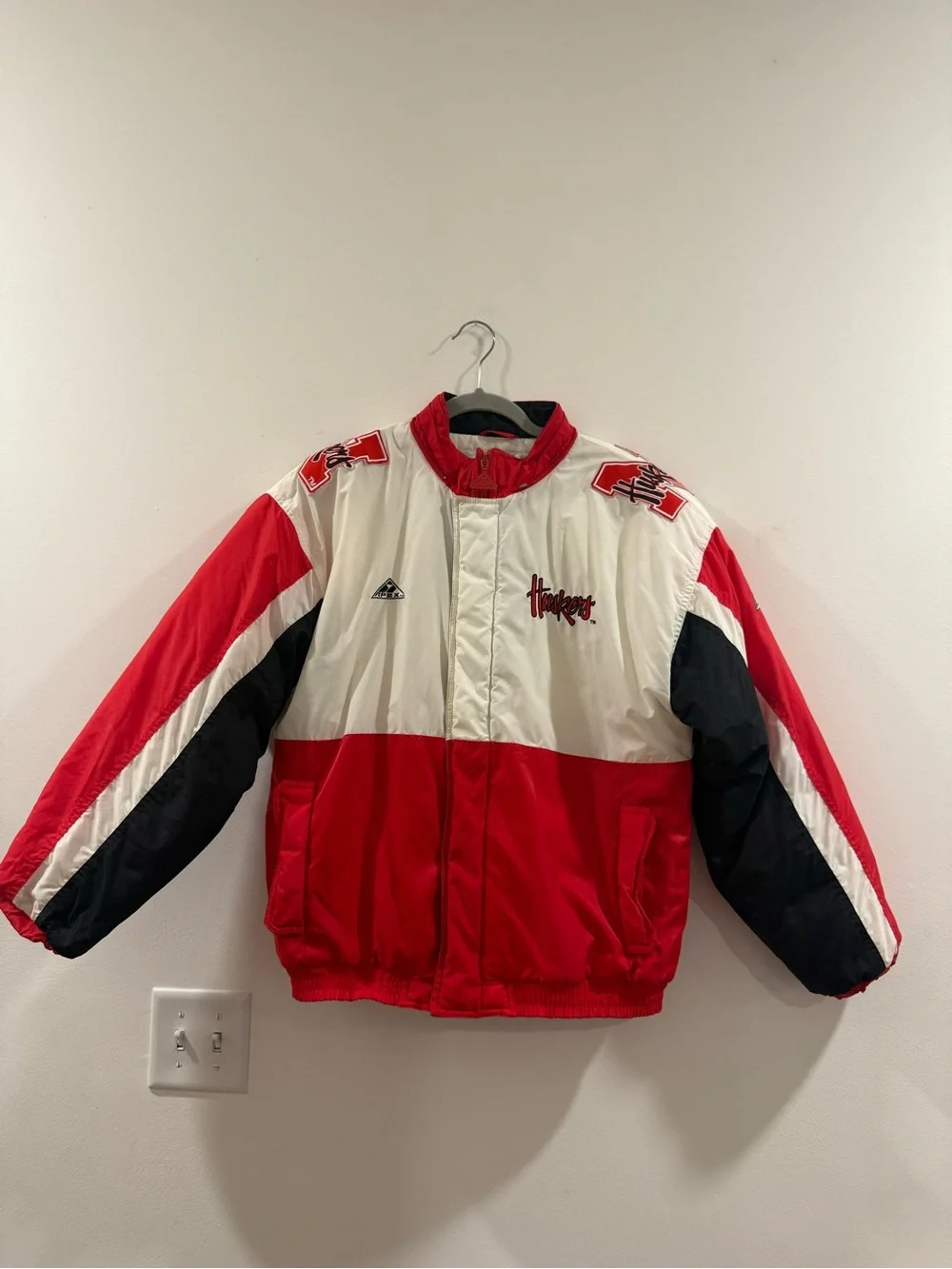 Vintage Nebraska Cornhuskers Apex One Jacket XL